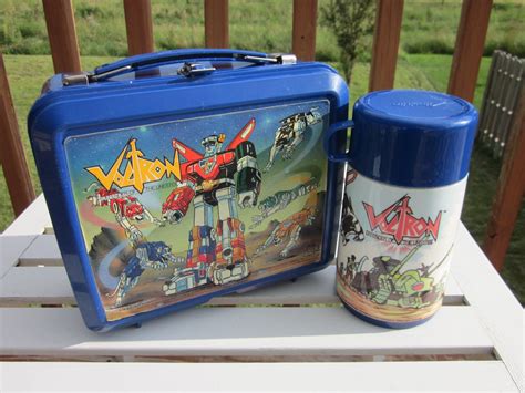 voltron metal lunch box for sale|Voltron Aladdin Lunch Box With Thermos +Cup Nice Shape!.